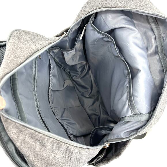 Ruvalino gray diaper backpack - Picture 7 of 10